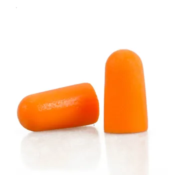 10Pairs Espuma Soft Tampões para os Ouvidos de Redução de Ruído Tampões de Protecção Abafador de Viagem Sono