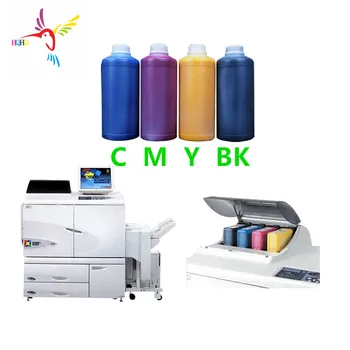 4 X1000ml BK, C, M, Y Reutilizável de Alta Qualidade de Pigmento de Tinta para Riso ComColors HC5500 3050 7050 9050 3150 7150 9150 Impressora de Impressão