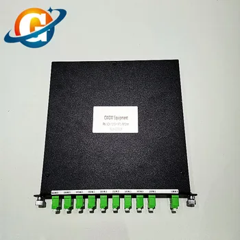 8 Canais 1470-1610nm CWDM Multiplexador Mux Demux LGX Módulo de SC, FC, LC Conector Disponível