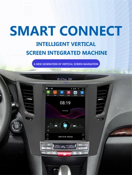 Android11 Tesla Touch Screen Car Multimedia Player Para Subaru Legacy Outback 2009-2014 GPS de Navegação de Rádio Estéreo Autoradio