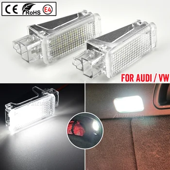 Auto Iluminação Interior dos Pés Tronco de Inicialização de Carga de Cortesia Porta Luzes LED da Lâmpada Unidade Para VW Golf GTi EOS Para Audi A3 A4 A8
