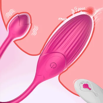 Brinquedo do sexo para Mulheres de Controle Remoto sem Fio G-spot Massagem Vibradores Femininos Clitóris Estimulador Vibratório Óvulo Vaginal Bola