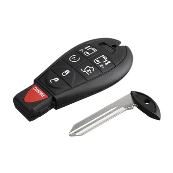 Carro controles Remotos 7 Botão Key Fob Compatível para a Chrysler Town País De 2008-2015 Dodge Grand Caravan 2008-2014