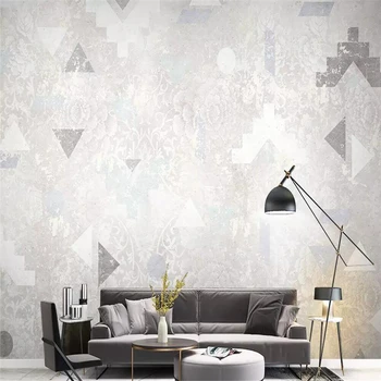 Decorativos de parede da série Vintage padrões florais abstratos geométricos PLANO de fundo, pintura de parede