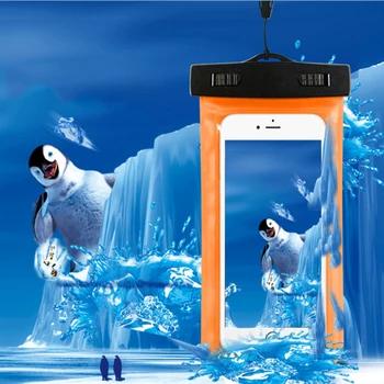 Felkin Impermeável Telefone de Caso para o iPhone 5 de 5 anos SE 6 6 7 8 Plus X Bolsa Impermeável Telefone Bolsa para Samsung S9 Nadar à prova d'água