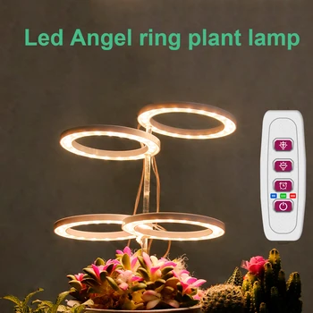 LED Cresce a Luz Anjo Anel de Espectro Completo Fito Planta Cresce a Lâmpada USB 5V Phytolamp Viveiro Lâmpada para Interior como Para o Crescimento de Plantas de Iluminação
