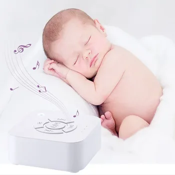 O Ruído branco da Máquina Recarregável USB Timed Shutdown Sono Som de Máquina Para Dormir e Relaxamento Para o Bebê Adulto Escritório de Viagens