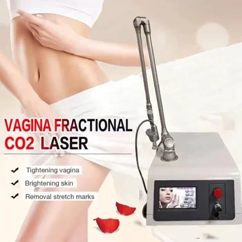 Preço de fábrica Máquina Laser fracionado Co2 Vagina Apertando a Remoção do Pigmento de Remoção da Cicatriz da Acne Levantamento de Cara Equipamento da Beleza