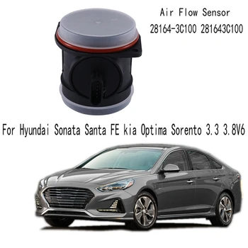 Sensor de Fluxo de ar Para Hyundai Sonata Santa FÉ Sorento Kia Optima 3.3 3.8V6 medidores de Vazão de Ar Sensor de 28164-3C100 281643C100