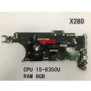 Usado Para Lenovo ThinkPad X280 Laptop placa-Mãe CPU I5-8350U 8G FRU 01LX681 02HL328