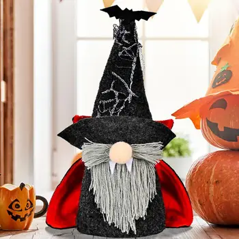 Viva Linda Halloween Gnomos Boneca Ornamento atraente sem Rosto de Boneca Fantoche para a Festa