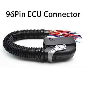 1Set 96Pin Forma de ECUS Conector Automático da Placa de PC de Soquete Com Pin Completo Chicote de fios de Fiação Flexível Para Delphi DCM3.2
