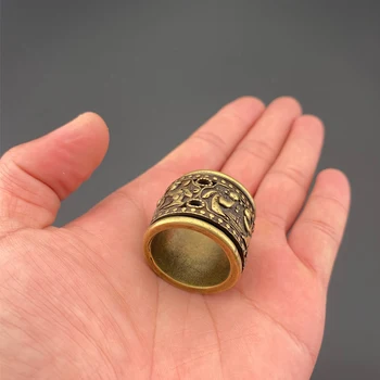 24mm de bronze metal prepúcio correção anel peniano tamanho pequeno glande anel de ejaculação retardada pau anel masculino prepúcio anel de 18+