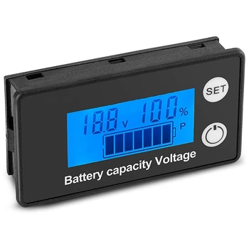 A bateria do Monitor de Carrinho de Golfe Bateria Testadores Digital Capacidade da Bateria 8-100V Tensão Monitor de Capacidade Restante do Testador