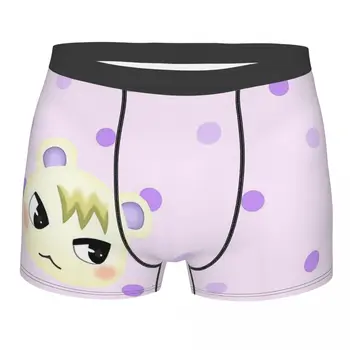 Animal Crossing Marechal Cuecas Breathbale Calcinha Homem Cueca Confortável Shorts Boxer Briefs