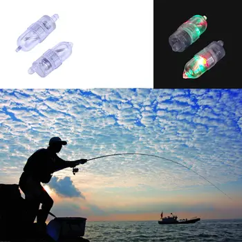 Campainha de alarme Sensor de Luz da Noite do DIODO emissor de Vara de Pesca de Pesca de Ponta Mordida Lâmpada de Alarme de Pesca Acessórios de Pesca Novos