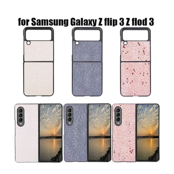 Case para Samsung Galaxy Z Fold3 Z Flip3 2 Bling Bling Casos para as Mulheres, o Caso de Telefone Designer de Moda de Caso para as Mulheres Glitter Casos