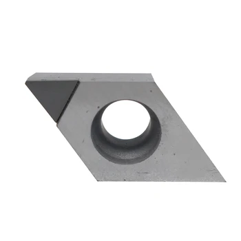 DCGT11T302 Diamante de Pastilhas de metal duro de Corte CNC Chato Virar Porta-ferramenta de Aço Inoxidável de Processamento de PCD