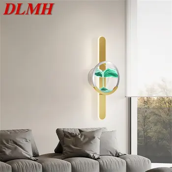 DLMHHourglass Candeeiro de Luz LED 3 Cores Criativas de Design de Alumínio de Decoração para a Casa Moderna Viver Quarto