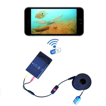 HD Wifi sem Fio de Pesca Submarina Câmera Gravação de Vídeo Para IOS APP Android Suporta Vídeo Impermeável Visual Pesca Dispositivo