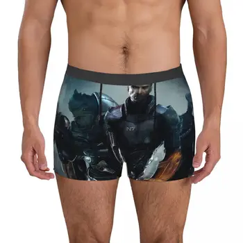 Mass Effect Asari Jogo Trevas Cuecas Homme Calcinha de Homens de Cueca Sexy Shorts Boxer Briefs