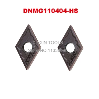original DNMG110404-HS PC9030 de insertos de carboneto de usar para transformar o porta-ferramenta para barra de mandrilar DNMG torno fresa cnc MDPNN