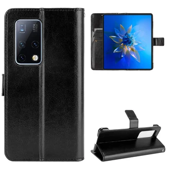 Para Huawei Companheiro X2 Case Luxo em Couro Flip Carteira Caso De Telefone Huawei Companheiro X2 MateX2 Caso a Função de Suporte do Titular do Cartão de 8.0 polegadas
