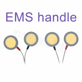 Shockwave Máquina de Acessórios do EMS Identificador de Cuidados de Saúde Estimulação Elétrica Muscular Massagem Corporal Ferramenta de Latas de Vácuo Massager Frascos
