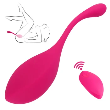 Silicone líquido Erótico Salto Ovo de Controle Remoto do sexo Feminino Vibrador Estimulador do Clitóris Vaginal G-spot Massagem Brinquedo do Sexo para Casais