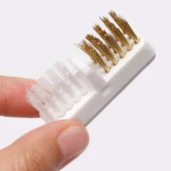 Unhas Brocas Aspirador De Práticas Anti-Risco Compacto Manicure Brocas Escova De Limpeza Do Fio Da Ferramenta De Unhas Acessórios